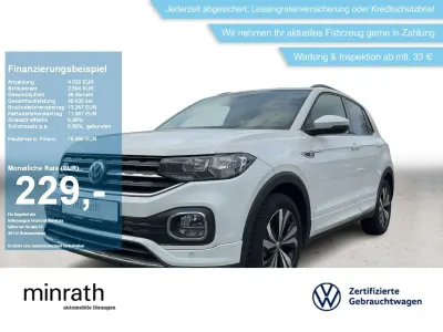 Second-hand VW T-Cross R-line 95 CP (69 kW) 2020 Alb SUV