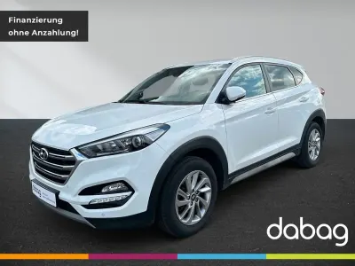Gebraucht Hyundai Tucson 116 PS (85 kW) 2017 Weiß SUV