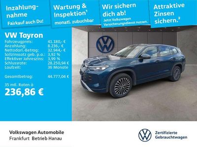 Gebraucht VW Tayron Life 193 PS (141 kW) 2025 Blau SUV