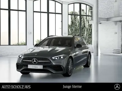 Brugt Mercedes C200 AMG 204 HK (150 kW) 2022 Grå Stationcar