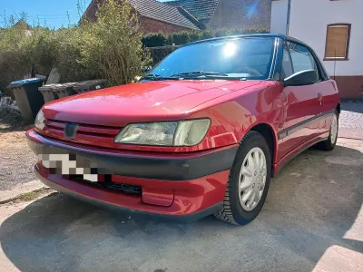 Gebraucht Peugeot 306 Cabriolet 86 PS (63 kW) 1997 Rot Cabrio