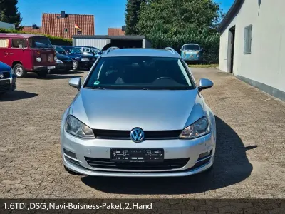 Gebraucht VW Golf VII LOUNGE 110 PS (80 kW) 2015 Silber Kombi