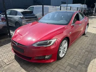 Gebraucht Tesla Model S 188 kW (256 PS) 2017 Rot Kleinwagen