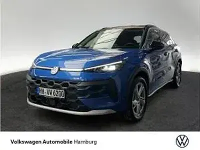 Neu VW T-Roc Cabriolet Life 150 PS (110 kW) 2025 Blau (celestial blue metallic/schwarz) SUV
