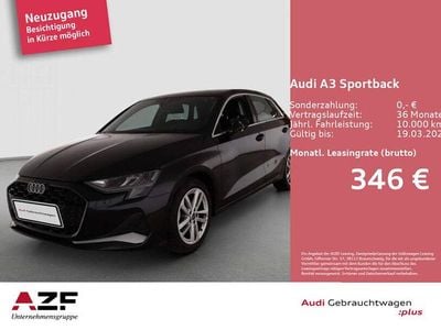 Gebraucht Audi A3 Advanced 150 PS (110 kW) 2025 Mythosschwarz metallic Limousine