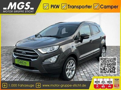 Magneticgrau Gebraucht 2021 Ford Ecosport Titanium SUV | 14.490 € (Fairer Preis)
