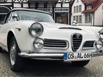 Occasion Alfa Romeo 2600 150 ch (110 kW) 1964 Blanc Cabriolet