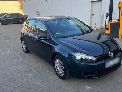 Gebraucht VW Golf VI 79 PS (58 kW) 2008 Blau Kleinwagen