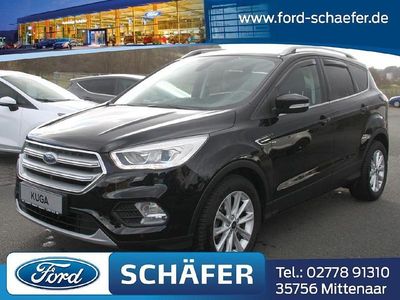 Gebraucht Ford Kuga Titanium 150 PS (110 kW) 2019 Schwarz SUV