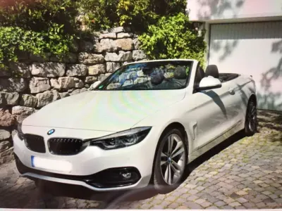 Gebraucht BMW 430 Cabriolet Sport Line 258 PS (189 kW) 2017 Weiß Cabrio