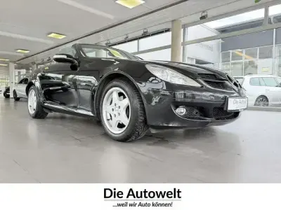 Gebraucht Mercedes SLK200 AMG Edition 1 2008 Schwarz Cabrio