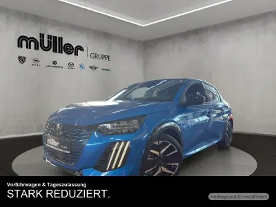 Neu Peugeot 208 GT 136 PS (100 kW) 2025 Blau Kleinwagen