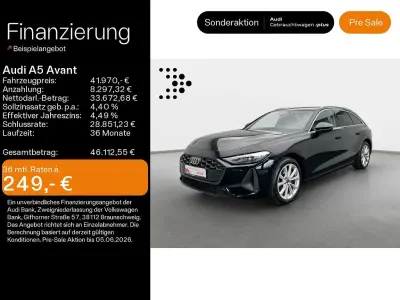 Gebraucht Audi A5 Sport 204 PS (150 kW) 2025 Mythosschwarz metallic Kombi