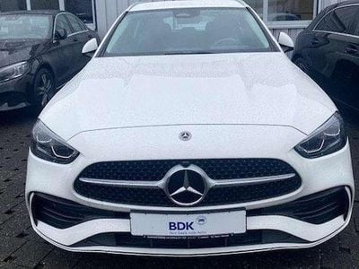Polarweiss unilack Gebraucht 2022 Mercedes C180 AMG line Kombi | 28.500 € (Guter Preis)