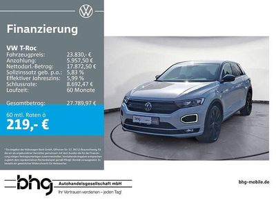 Gebraucht VW T-Roc Sport 150 PS (110 kW) 2022 Schwarz SUV