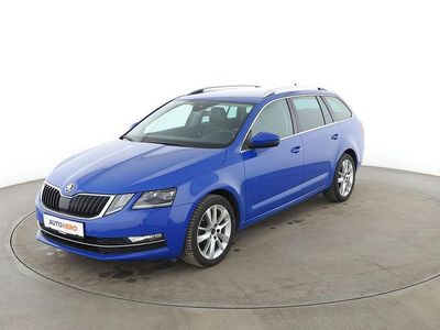 Gebraucht Skoda Octavia Premium Edition 150 PS (110 kW) 2019 Blau Kombi