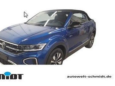 Gebraucht VW T-Roc Cabriolet Goal 116 PS (85 kW) 2025 Ravennablau metallic Cabrio