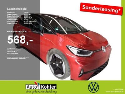 Gebraucht VW ID.3 GTX 239 kW (326 PS) 2025 Kings red schwarz Kleinwagen