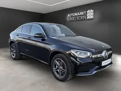 Brugt Mercedes GLC300e AMG 320 HK (235 kW) 2021 Sort Coupe