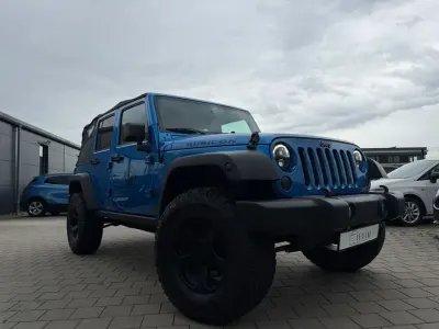 Gebraucht Jeep Wrangler Unlimited Rubicon 200 PS (147 kW) 2017 Blau SUV