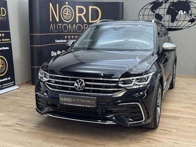 Gebraucht VW Tiguan Allspace R-line 200 PS (147 kW) 2022 Deep black perleffek (metallic) SUV