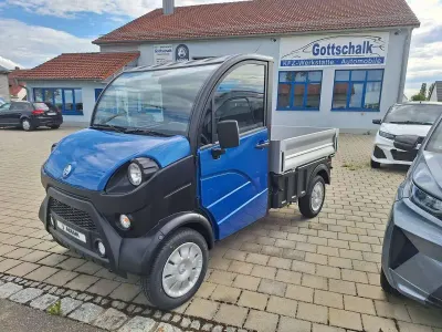 Neu Aixam D-truck 2026 Saphirblaumetallic Van / Kleinbus
