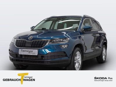 gebraucht Skoda Karoq 1.5 TSI DSG SOLEIL AHK NAVI PDC SITZHZ LED