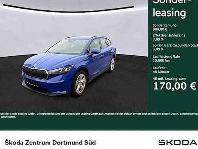 Begagnad Skoda Enyaq iV Loft 108 kW (148 HK) 2023 Blå SUV