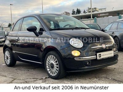 Gebraucht Fiat 500 Lounge 69 PS (50 kW) 2012 Schwarz Kleinwagen