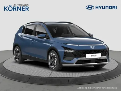 Neu Hyundai Bayon Blackline 90 PS (66 kW) 2026 Vibrant blue SUV