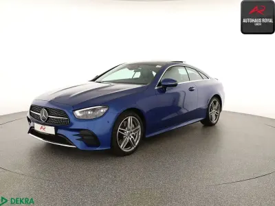 Brugt Mercedes E450 AMG 389 HK (286 kW) 2021 Blå Coupe