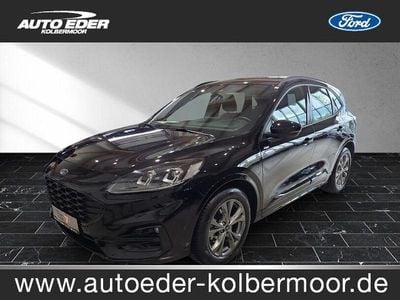 Gebraucht Ford Kuga ST-Line 120 PS (88 kW) 2023 Obsidianschwarz (metallic) SUV
