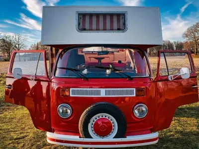 Gebraucht VW T2 70 PS (51 kW) 1973 Rot Van