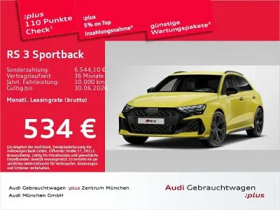 Gebraucht Audi RS3 Sport 400 PS (294 kW) 2025 Pythongelb metallic Limousine