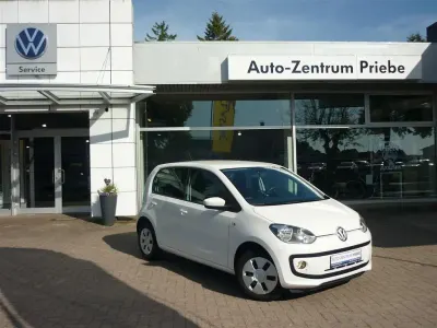 Gebraucht VW up! move up! 60 PS (44 kW) 2014 Weiß Kleinwagen