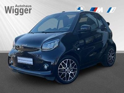 Schwarz Gebraucht 2024 Smart ForTwo Electric Drive Prime Cabrio | 18.900 € (Fairer Preis)