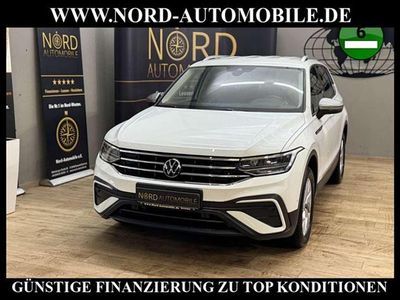 Pure white Gebraucht 2022 VW Tiguan Allspace Life SUV | 27.990 € (Superpreis)