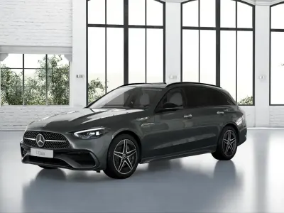 Gebraucht Mercedes C300e AMG 204 PS (150 kW) 2023 Selenitgrau metallic Kombi