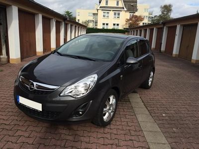 Gebraucht Opel Corsa 118 PS (86 kW) 2012 Grau metallic Kleinwagen