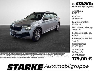 Gebraucht Skoda Kamiq Selection 116 PS (85 kW) 2025 Silber SUV