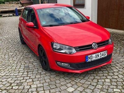 Usata VW Polo 105 CV (77 kW) 2010 Rosso Utilitaria