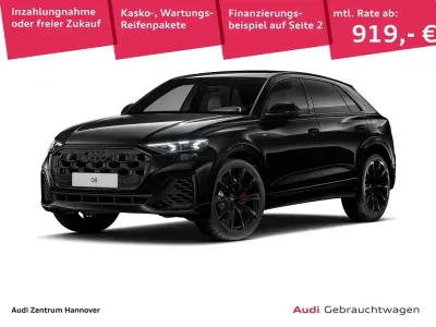 Gebraucht Audi Q8 S-Line 489 PS (359 kW) 2024 Mythosschwarz metallic SUV