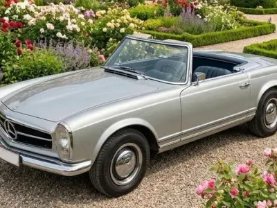 Gebraucht Mercedes 230 150 PS (110 kW) 1965 Silber Cabrio