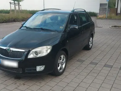 Gebraucht Skoda Fabia 86 PS (63 kW) 2008 Schwarz Kombi