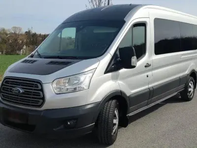 Gebraucht Ford Transit 155 PS (114 kW) 2015 Silber Van / Kleinbus