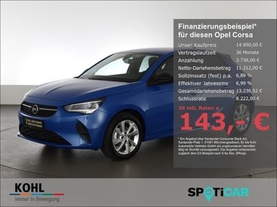 gebraucht Opel Corsa F Edition 1.2 Turbo 100 PS LED Navi Rückfa