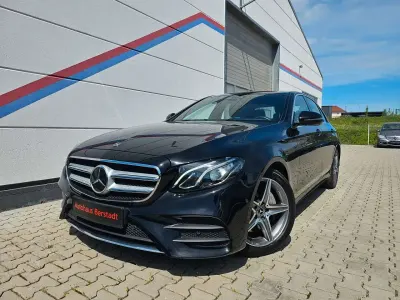 Brugt Mercedes E300 AMG line 245 HK (180 kW) 2020 Sort Sedan