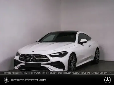 Brugt Mercedes CLE200 AMG 204 HK (150 kW) 2025 Hvid Coupe