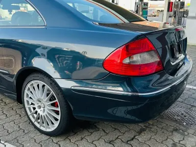 Used Mercedes CLK220 150 HP (110 kW) 2007 Blue Coupe