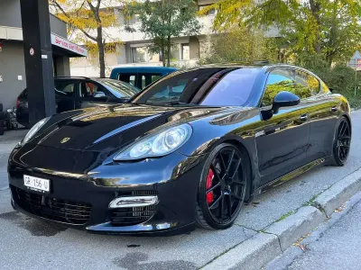 Gebraucht Porsche Panamera Turbo 540 PS (397 kW) 2011 Schwarz Kleinwagen